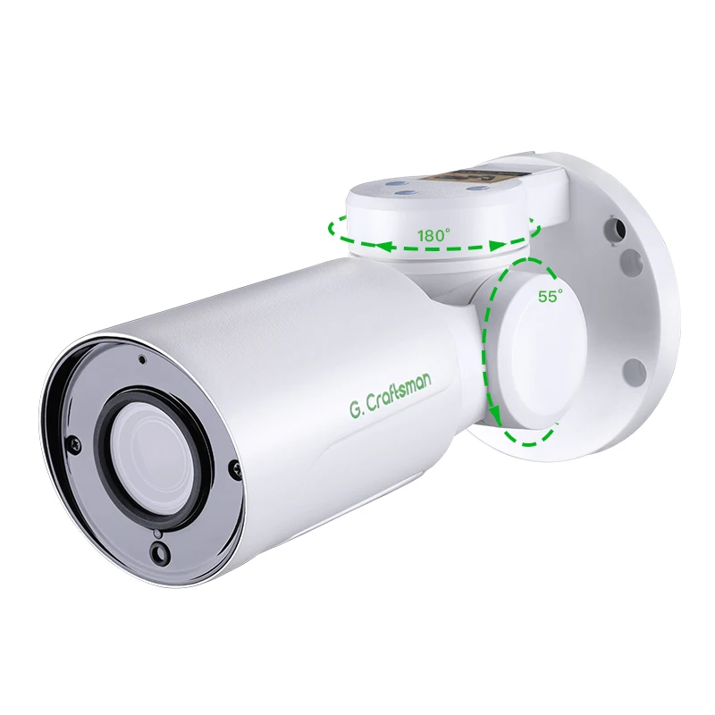 

GA-PS3X4I-M5S 5MP Bullet PTZ POE IP-камера безопасности уличная водонепроницаемая двусторонняя аудиосистема ночного видения AI сеть обнаружения движения
