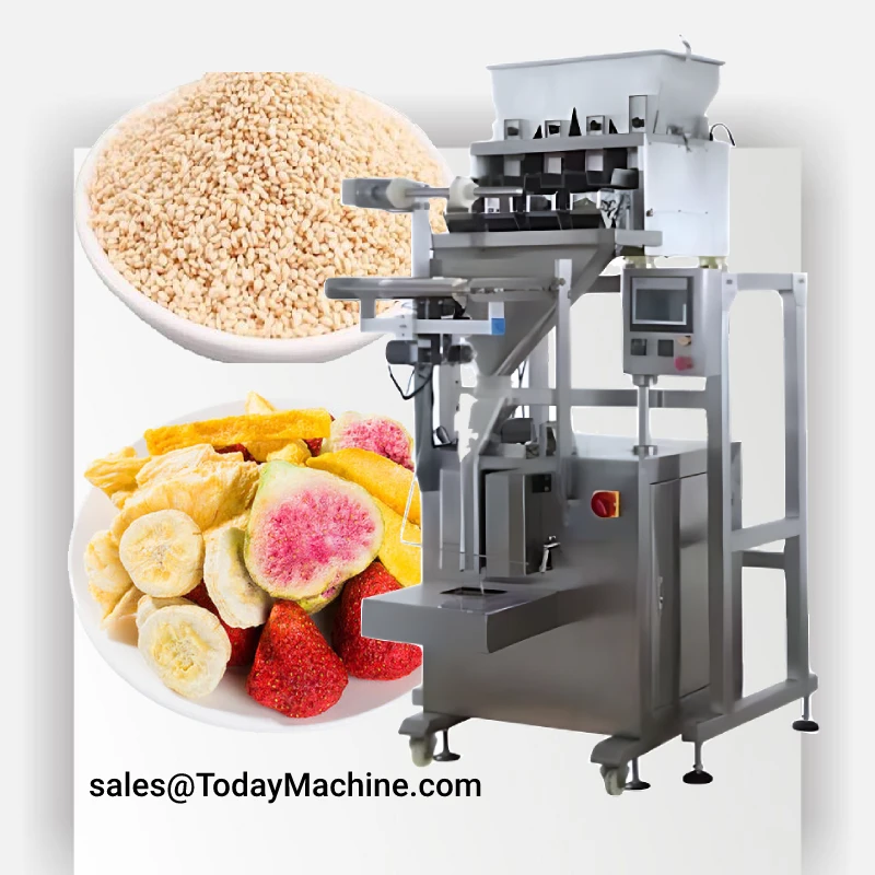 Anpassbare Mehrkopf-Wiegermaschine, Granulatpulver, automatische Wiegefüllmaschine für die Verpackungsmaschine der Produktionslinie