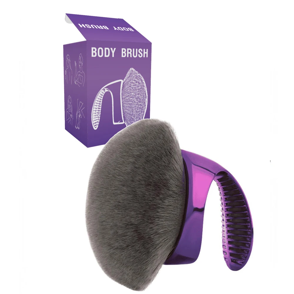 Extra Large Body Makeup Brush for Self Tanner Leg Makeup & Bronzer Self Tan Applicator Wide Round Head Blur Body Kabuki Brushes