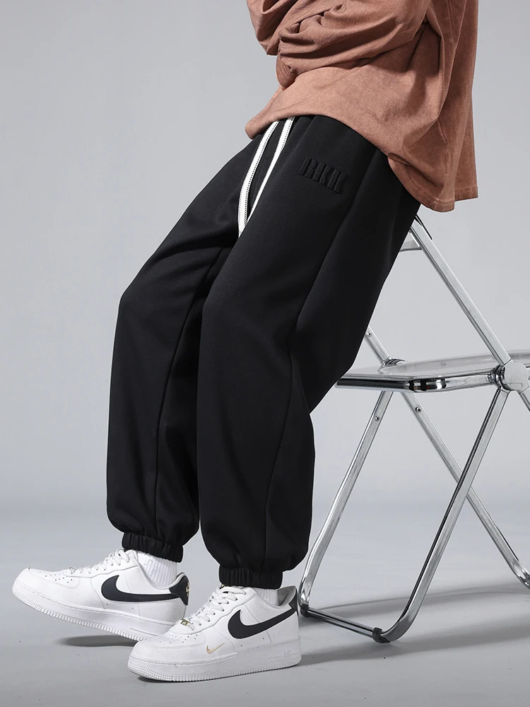 Pantaloni sportivi da uomo in cotone Jogger di grandi dimensioni 8XL 7XL 6XL Pantaloni larghi sportivi Sting Banding Pantaloni Harem larghi Hip Hop