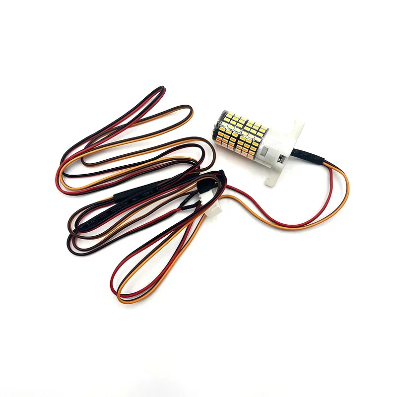 Plug and Play Simulation Modified Taillight Kit 11.1V for 70mm 80mm 90mm Internal Rotating Motor EDF Duct