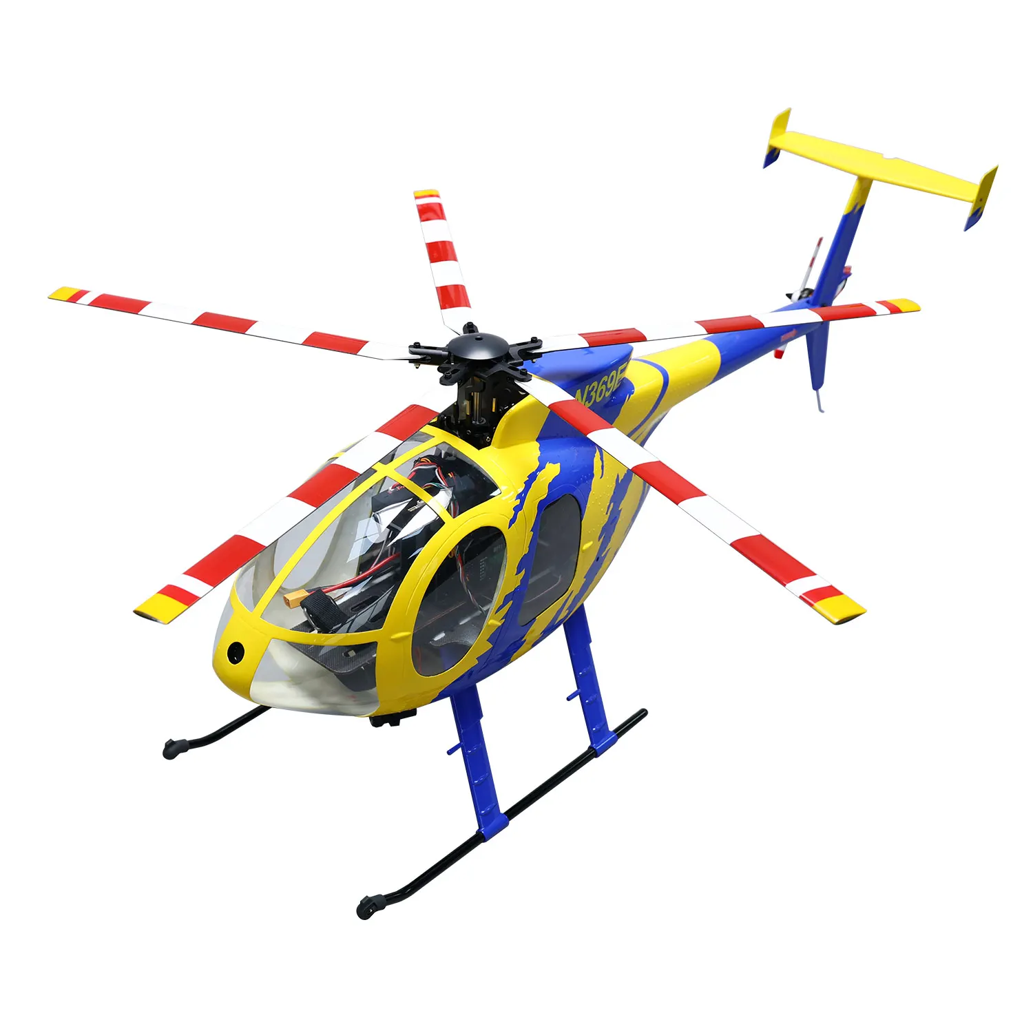 Roban MD-500E N369E LIKE THE REAL THING X2 Intelligent Flight Control System 470L 5 Blades STABLE FLIGHT SMOOTH EXPERIENCE