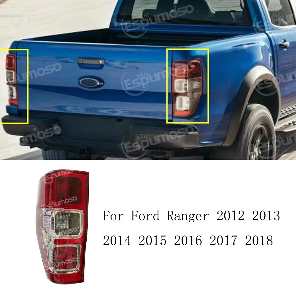 

Для Ford Ranger 2012 2013 2014 2015 2016 2017 2018 светодиодный задний фонарь последовательный указатель поворота задний тормоз задний фонарь дымчатый красный