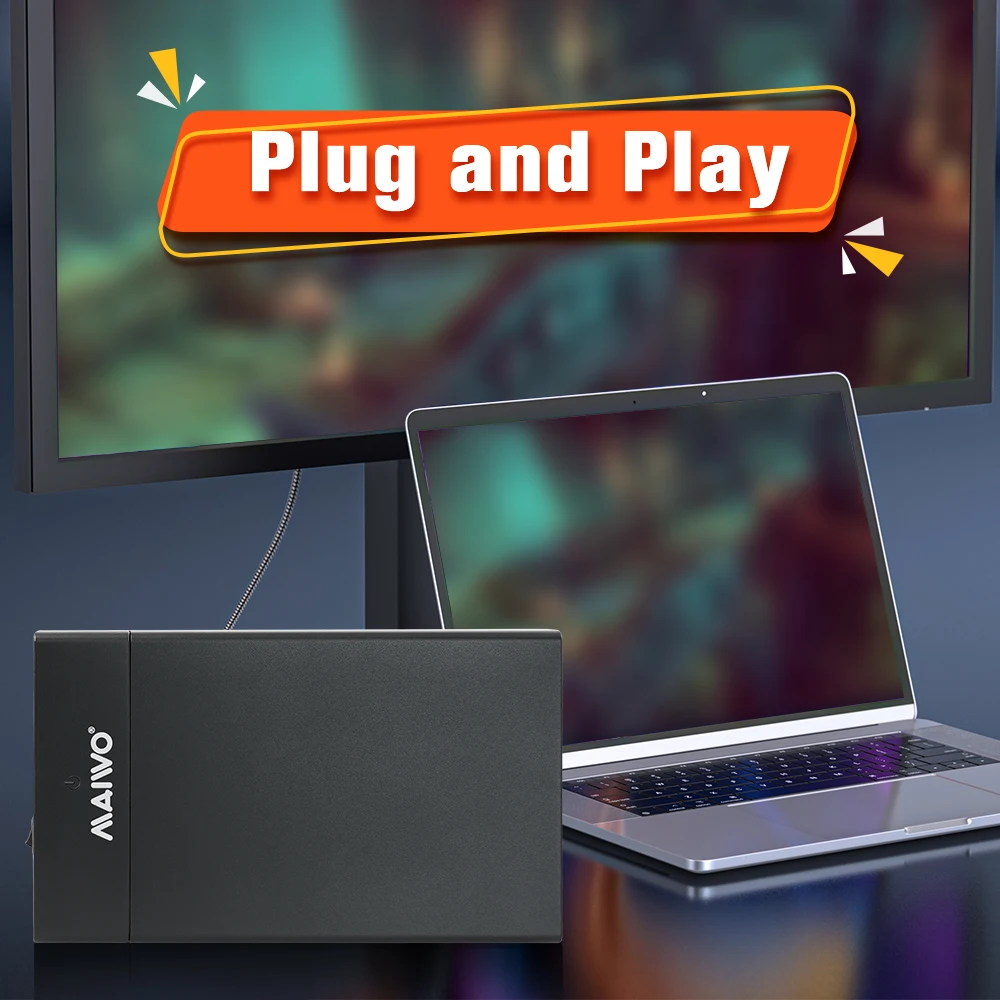 AAA Large Game Console 12TB HDD with 390+ AAA PC Games Playnite External Hard Drive for PS4/PS3/PS2/PS1/Wii for Wins PC/Laptop