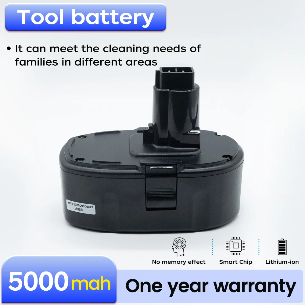 

BNN GJD-for Dewait 18V 4.0A DC9096 DC9098 Ni-Mh Replacement for Dewalt 18V Battery 4500mAh XRP Compatible with Dewwalt 18 Volt