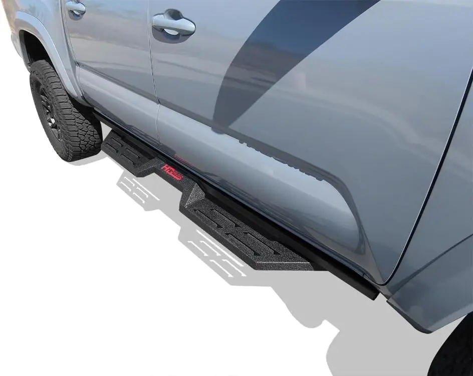 

Сверхмощные подножки из углеродистой стали, подножки, совместимые с Toyota Tacoma 2005-2023, Double Crew Cab