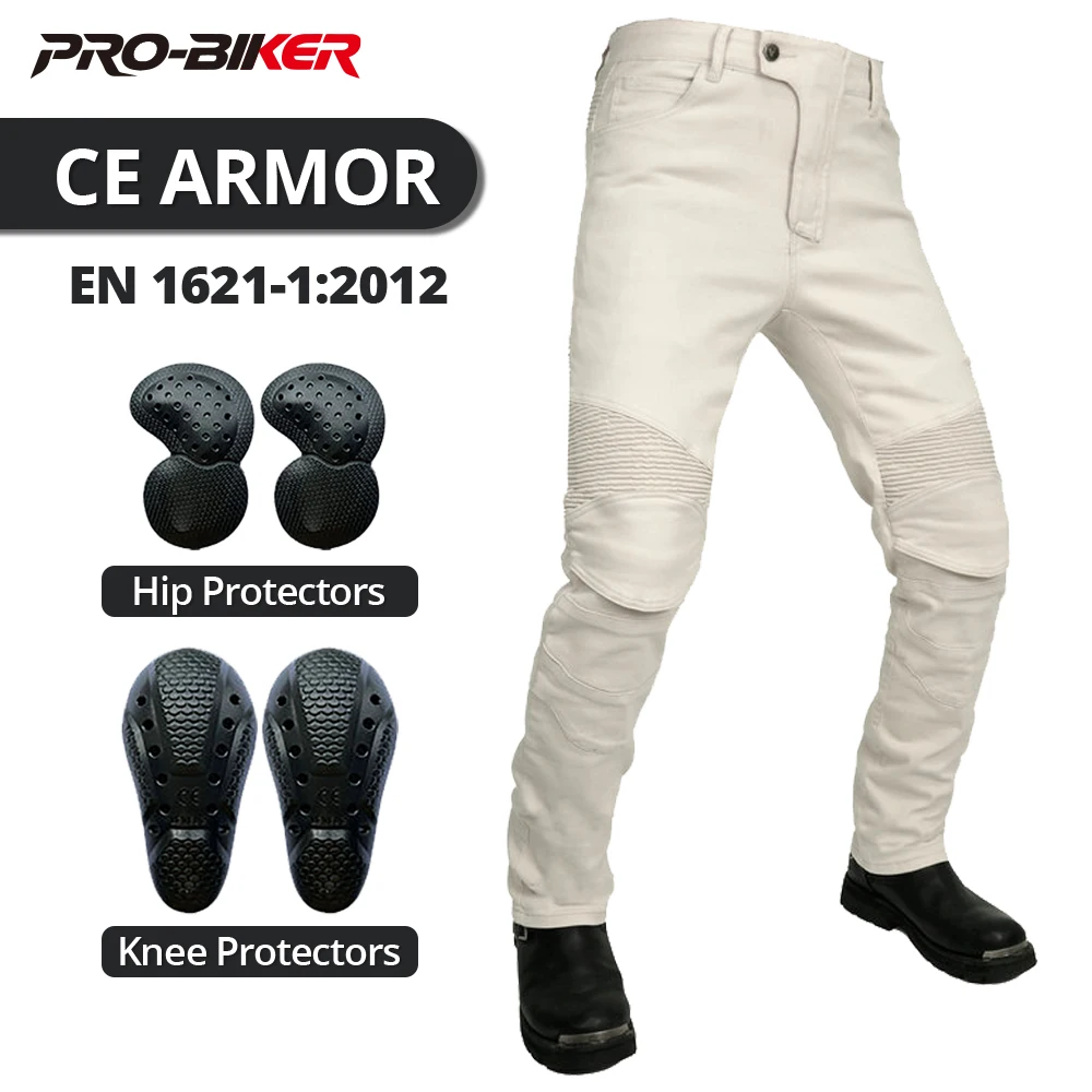 

Мужские мотоциклетные брюки, ветрозащитные, противоударные, для езды на мотоцикле, всесезонные, для мотокросса, со встроенными защитными элементами CE.