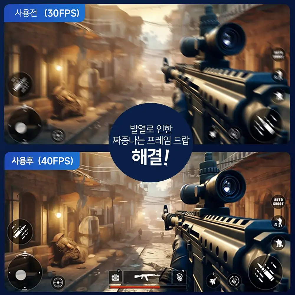 Rog ally x cooler ، rog Ella x mode cooler