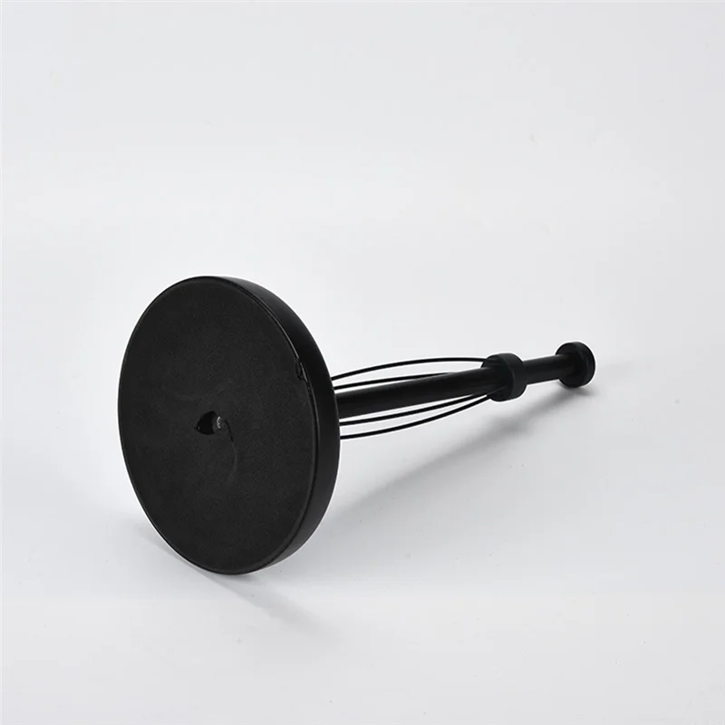 

AA05 Stainless Steel Paper Holder, Weighted Base, Ring Paper Towel Holder For Kitchen Essentials Decor Accessories