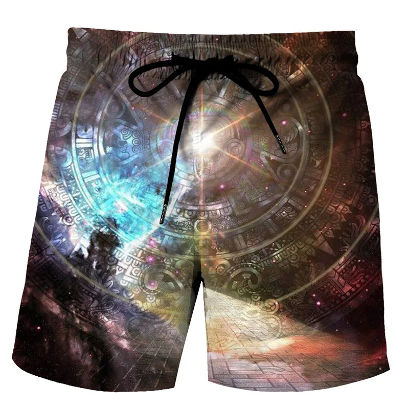 3D Color Vertigo Print Clothing Fashion Men Women Shorts Plus Size S-7XL Streetwear Pants Cargo Shorts Men Basketball Summer