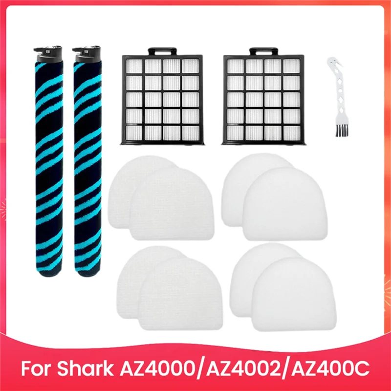 

BMBY-9PCS вакуумная щетка и набор аксессуаров для фильтров для Shark AZ4000 AZ4002 AZ400C, аксессуары для пылесоса, запасные части