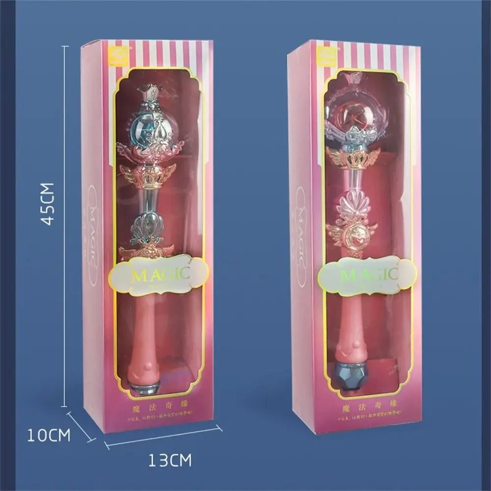 

Палочка принцессы, светящаяся мультяшная мигающая светящаяся палочка, музыкальные звезды, мигающая светящаяся палочка, милая звуковая палочка, сказочные игрушки для детей