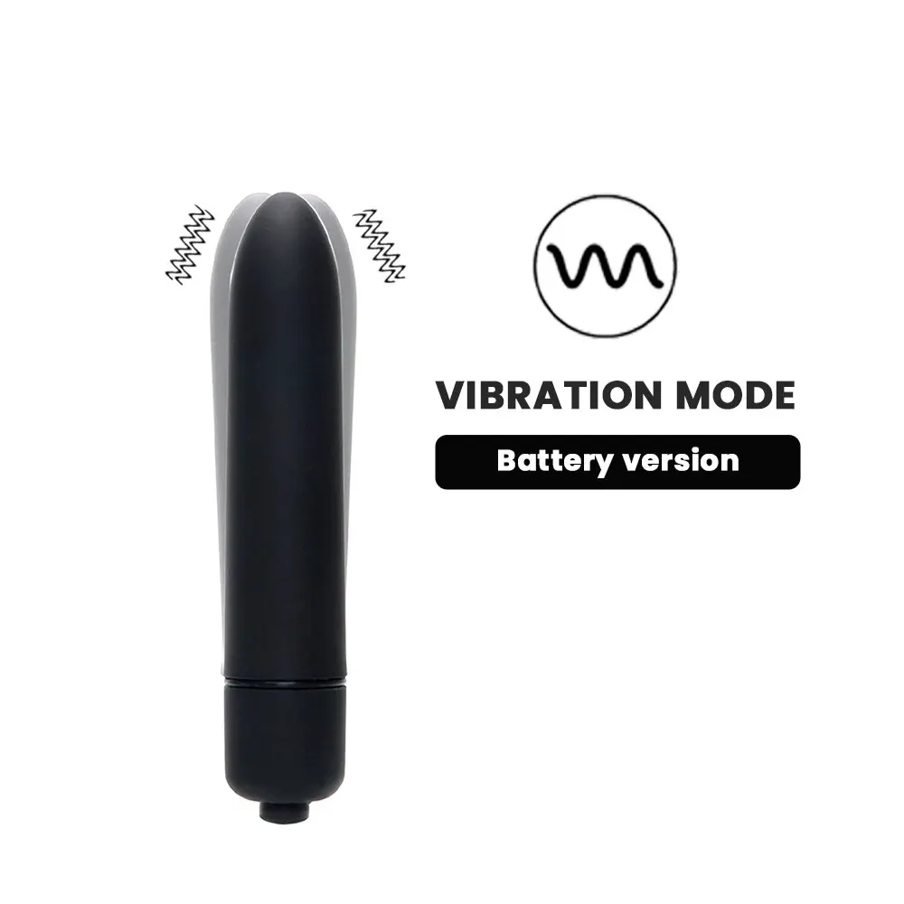 Masajeador de estimulación Vaginal tipo bala, Mini masajeador de viaje para adultos, vibrador de punto G impermeable, juguete sexual para adultos, 1