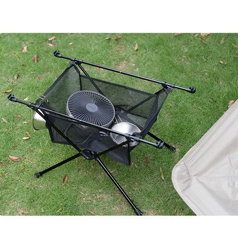Aluminum Folding Camping Table Portable Ultra Light Outdoor Picnic Desk For Hiking Travel Self Driving Tour Tea Party Use