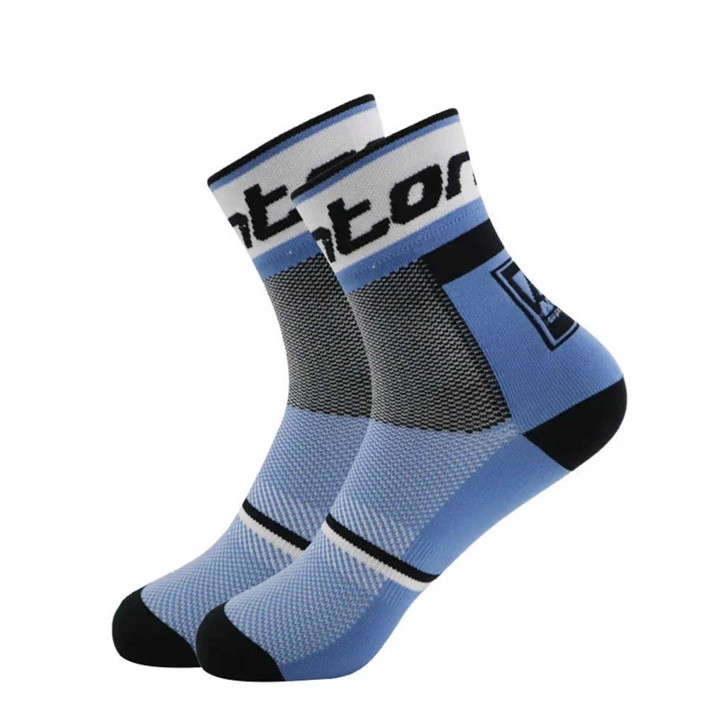 1 Pair Professional Bike Socks Bicycle Compression Sport Sock Men And Women Street Sports Socks Racing Cycling Socks