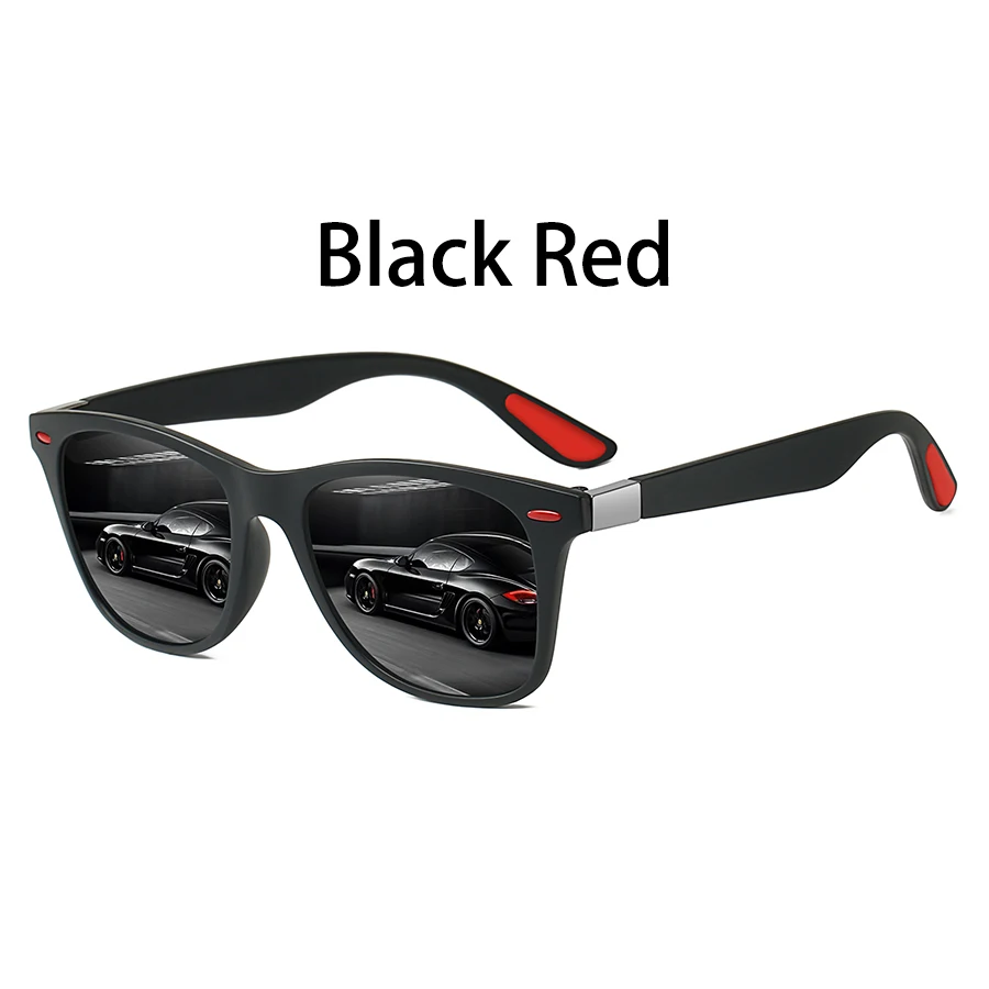 Modische Vintage-Brillen mit Nieten-Dekoration, Quadratische Sonnenbrille für Männer und Frauen, Angeln und Autofahren, Luxus-Marken-Designer-Sonnenbrillen – Detail 5
