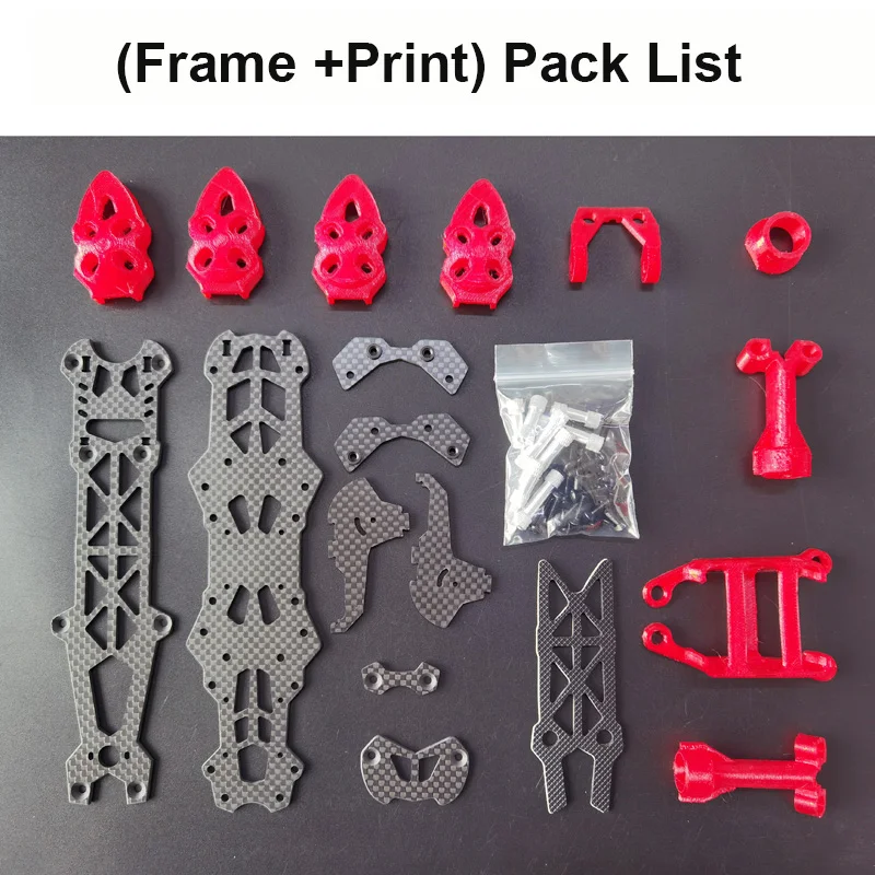 MARK4 HD 5 Inch 240mm FPV Frame Kit 3K Carbon Fiber Frame