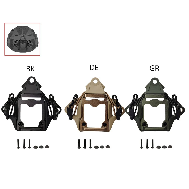 Tactical Helmet VAS Shroud Three Hole NVG Mount Adapter for FAST Shooting Helmet Night Vision Device Bracket Accessories