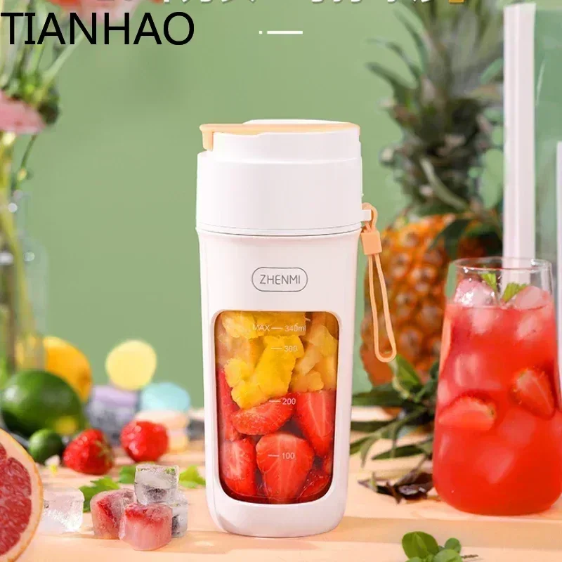 Juicer Small Portable Household Multi-Function Frying Extractor Blender Wireless Electric Cup  Machine