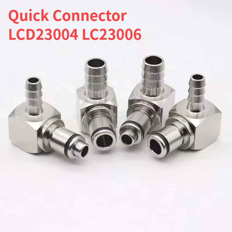 CPC Metal Fluid Quick Connector LCD23004 LC23006 Pipeline Coupling Water Oil Air Hose Joint Plug