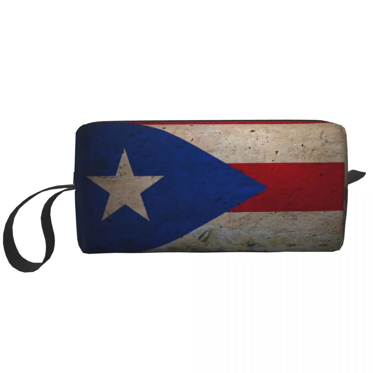 Estuches de lápices con bandera de Puerto Rico, bolsas de bolígrafo de gran capacidad, caja de lápices para niños, niñas, estudiantes, papelería, bolsa de maquillaje