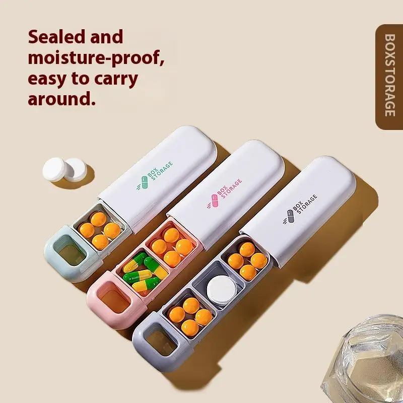

Портативная коробка для таблеток, дозатор для таблеток, аптечки, 3-сетки, набор для хранения, органайзер, контейнер для ухода за здоровьем