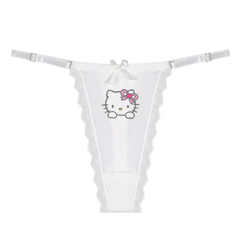 Hellokittys Couple Underwear Sexy Low Waist Hot Sexy Comfortable Seamless Thong Comfortable Large Size Men's Boxer Briefs