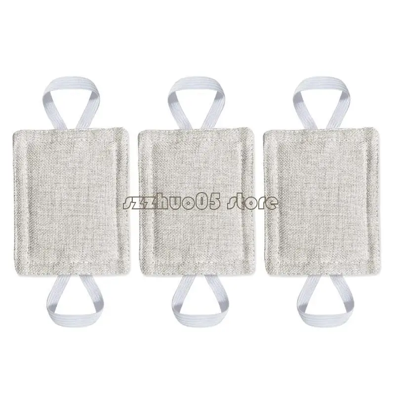 

M3GE Door Slam Preventer, 3Pcs Door Silencers No Noise Sound Insulation Door Lock Cover Protectors for Better Sleep Home