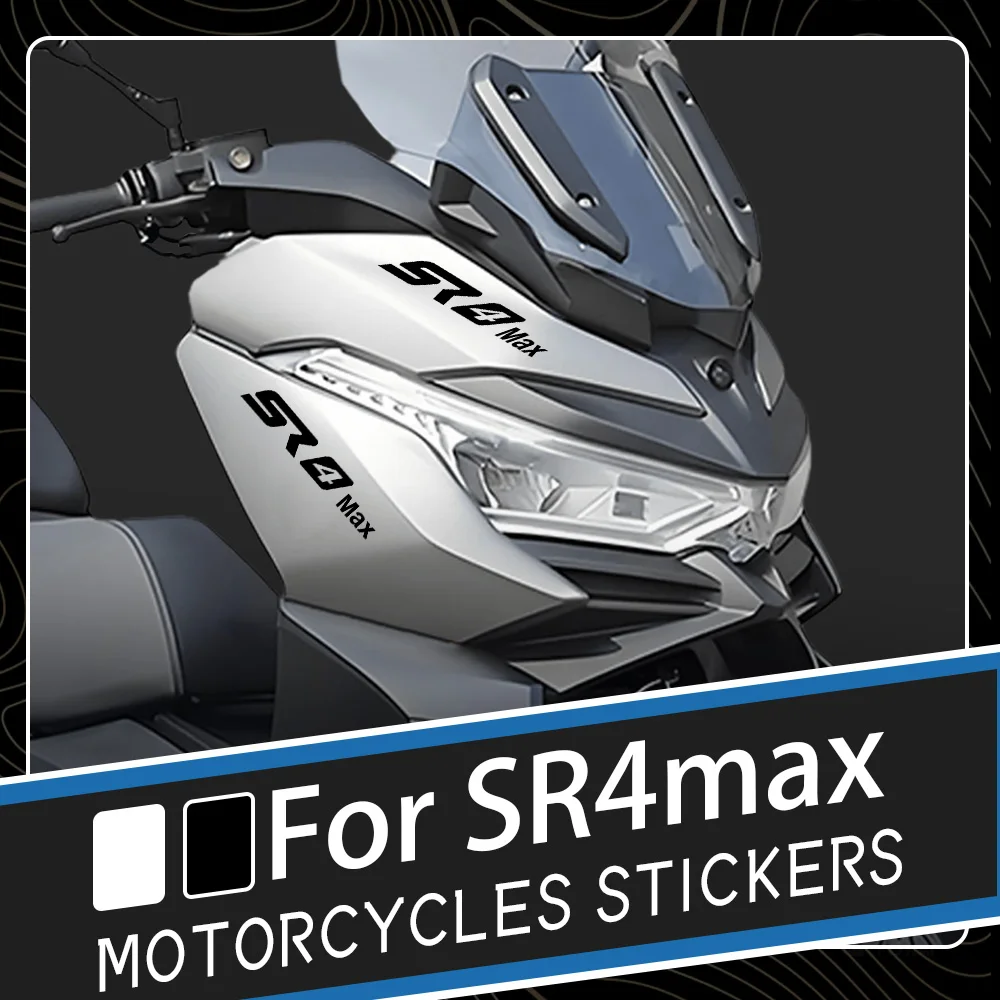

Motorcycle Glow Stickers Decal Reflective and Fuel tank shock absorber sticker For VOGE SR4MAX MAX Accessories 2022-2025