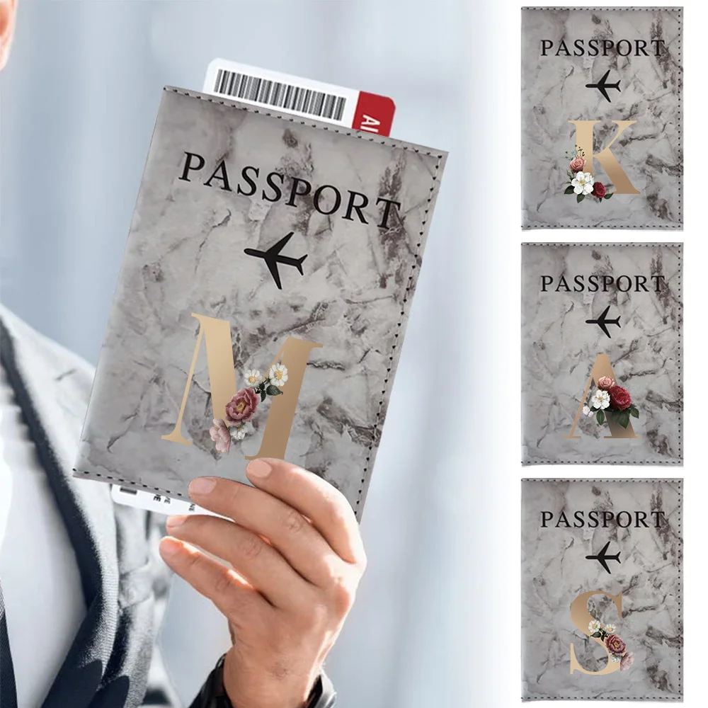 Passport Holder Portable Business Travel Certificate Storage Accessories Gold Series Credit Card Passport Storage Bag