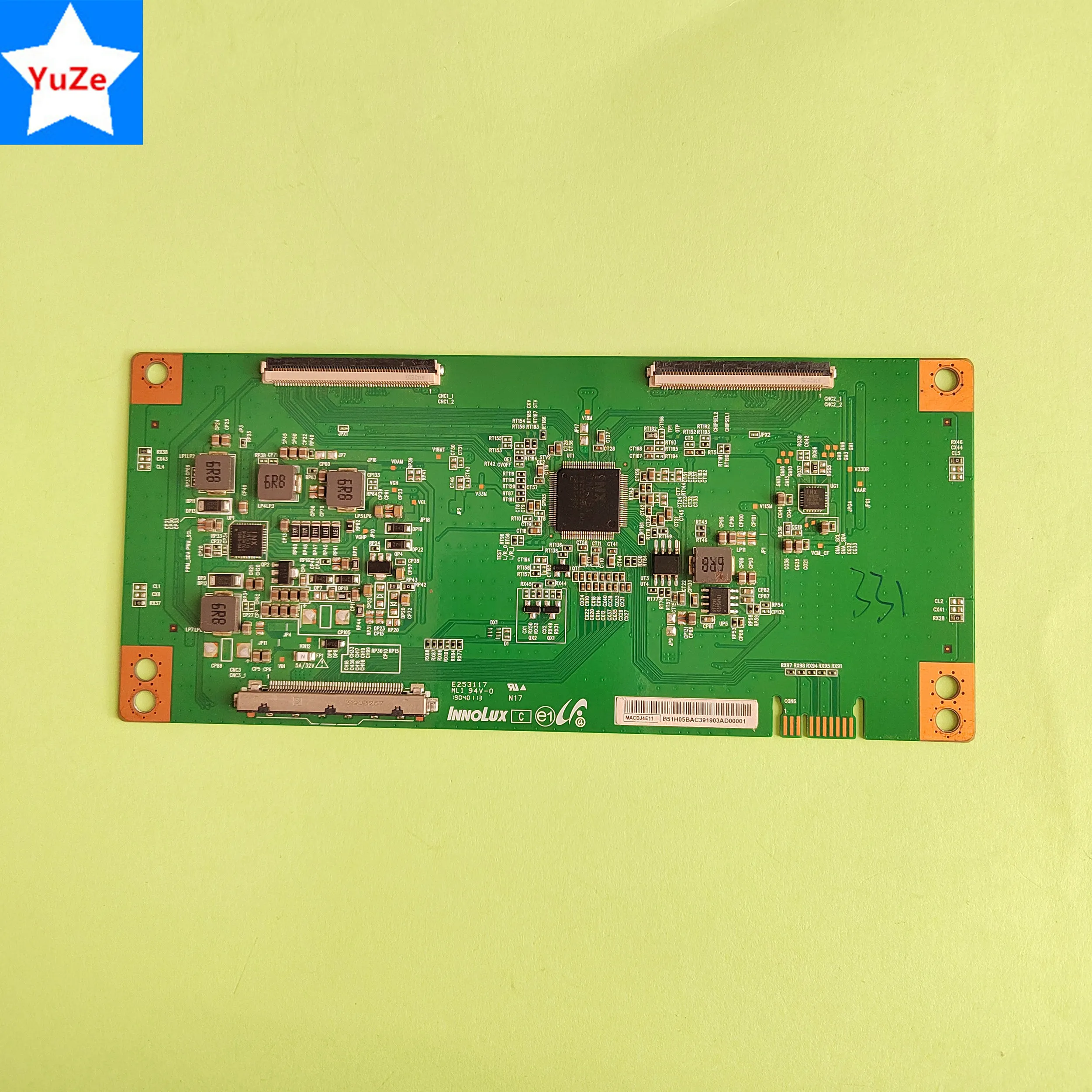 

MACDJ4E11 T-con Board for 58'' 58 inch 58H6550E 58U7880VT U58G5500 58G2A PTV58F80SNS LC58Q620U LC-58Q7370U TV Logic Board