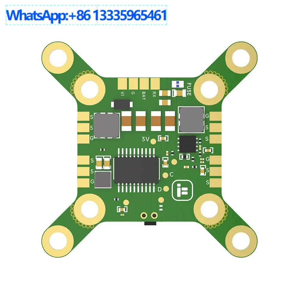 

2Pcs iFlight Yifei BLITZ RACE VTX Competition Crossing Machine Special Image Transmission 8 Frequency LED Lights Can be Installe