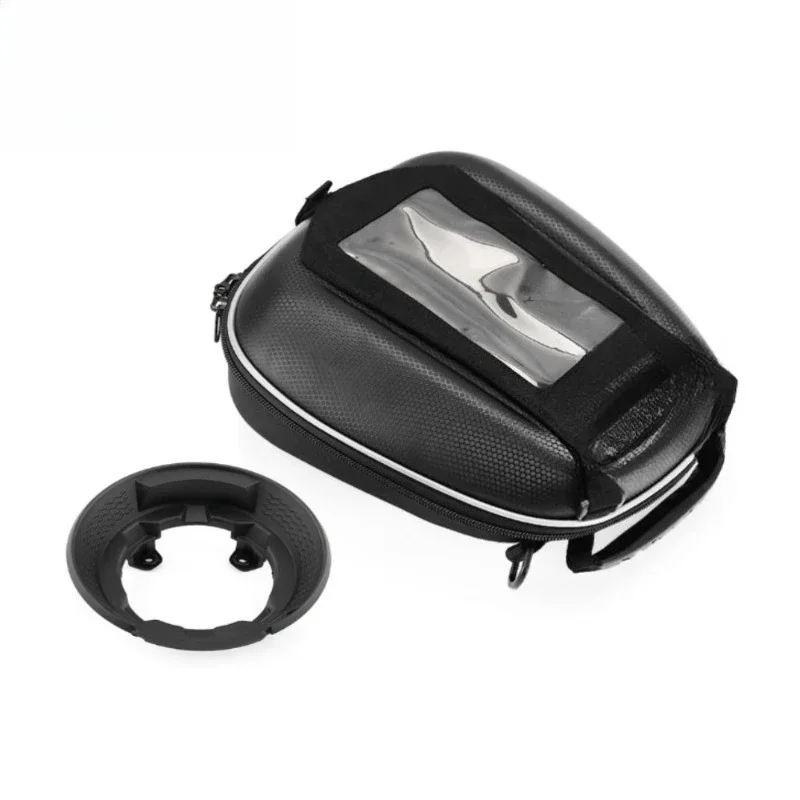 Applicable Kawasaki Z400 ZX-4R Z650RS motorcycle fuel tank hemming bag waterproof tail bag quick release fuel tank bag