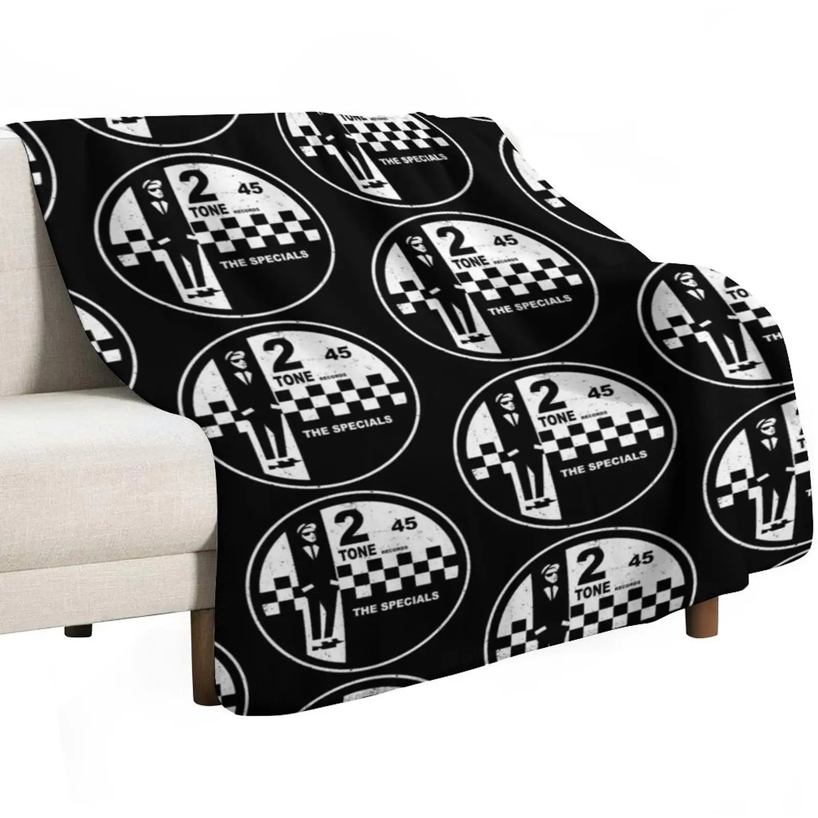 2 tone records the specials Throw Blanket Travel Stuffeds Retros Moving blankets ands For Baby Blankets