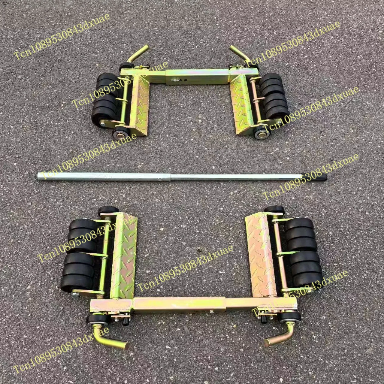 4 Whee Self-jacking Skates Recovery Skates Dolly Wheel Loader Car Wheel Loading Lift Dolly Jack
