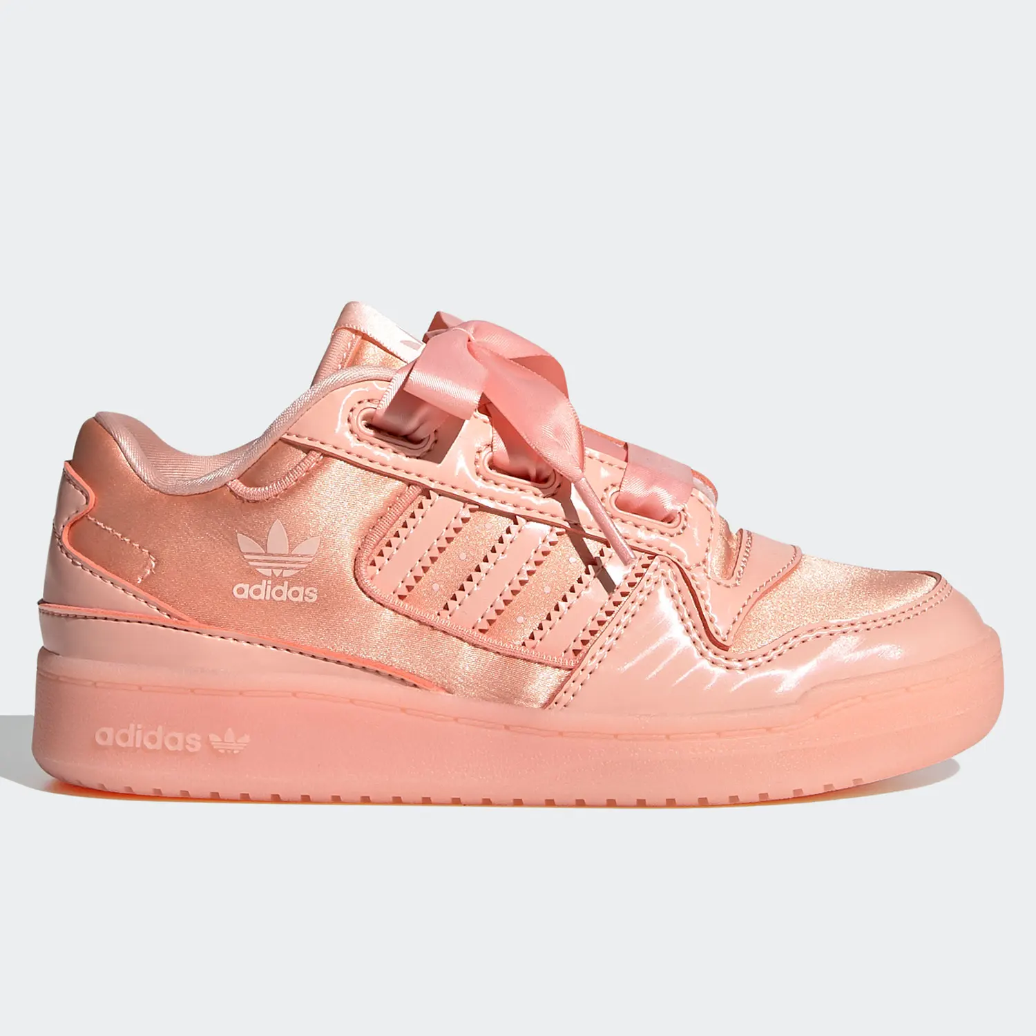 

Adidas Authentic Originals FORUM SATIN LOW C Big Kids Skate Shoes FY8821