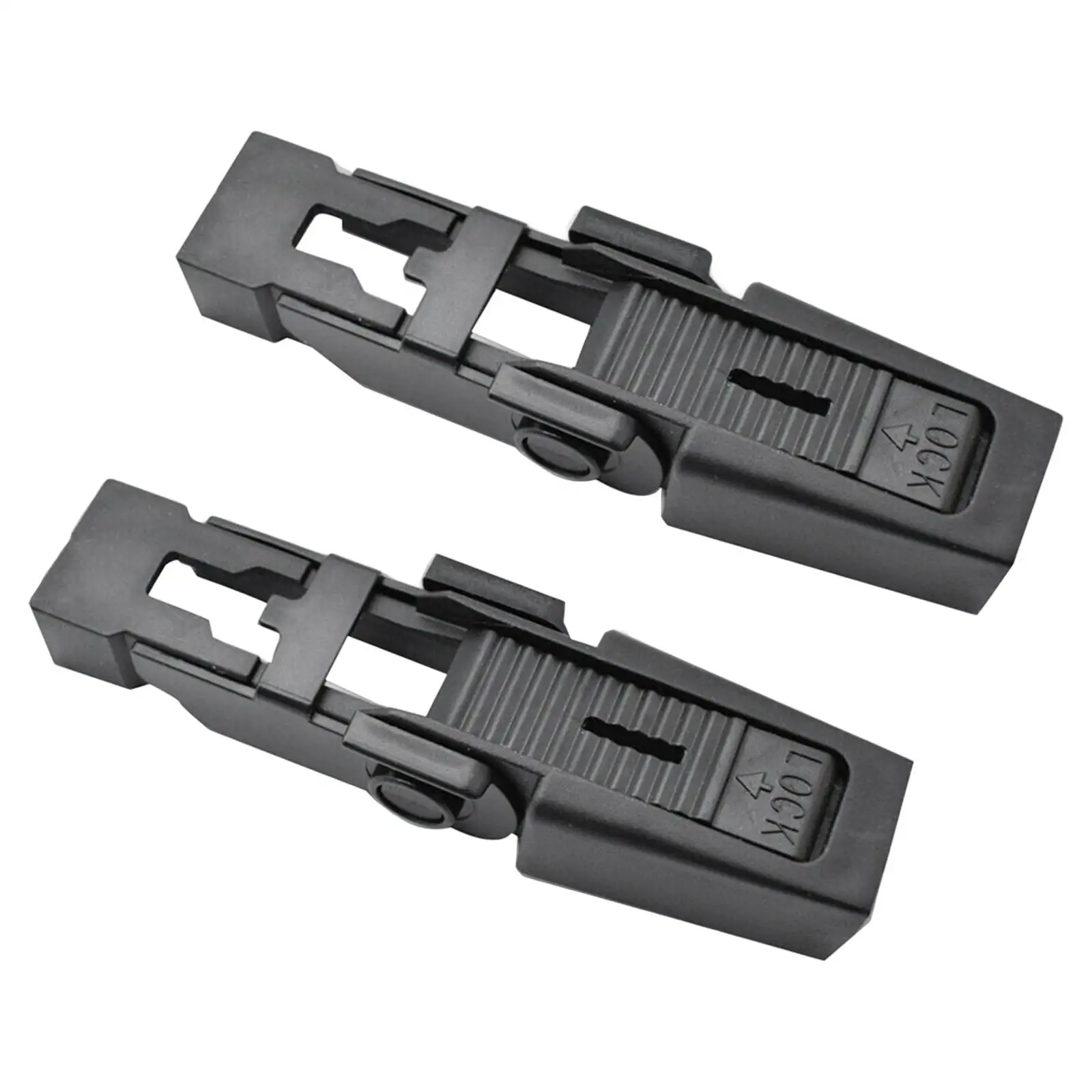 2Pcs Front Windshield Wiper Clip Black for Land Rover Discovery 2