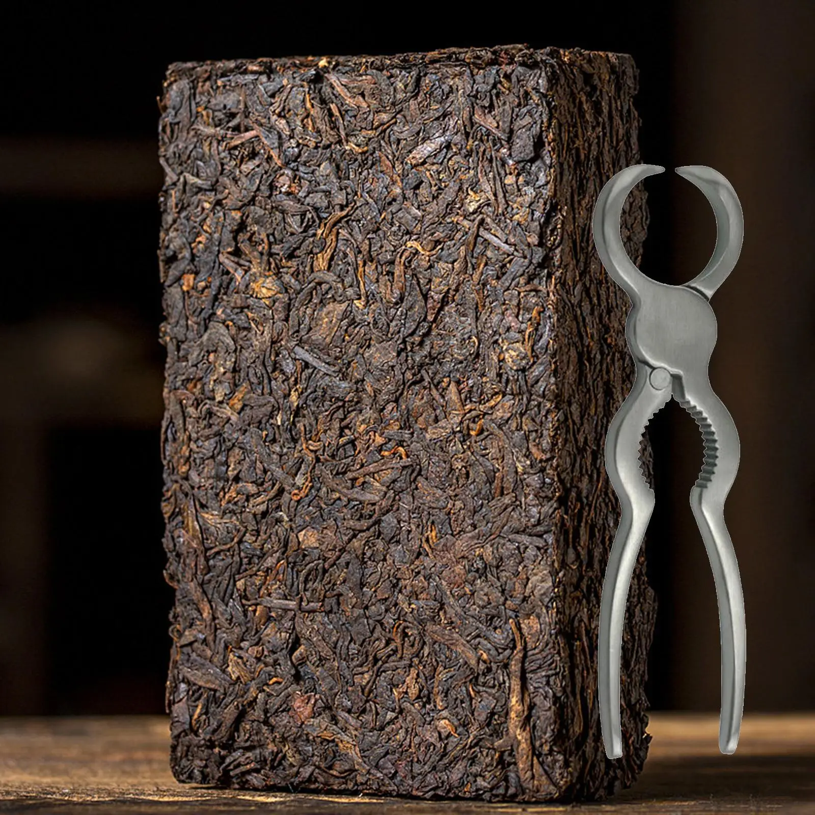 Tea Brick Pliers Stainless Steel Tea Clamp Opener Tool for Puer Tea Cakes Red Tea Manual Break Tool Smooth Burr Free Finish
