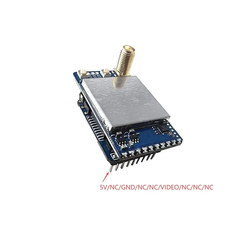 Electronexus-VRX 6.1G-7.2G Video Image Transmission Receiver 64-CH Video Analog Receiver Module Video Input Module，VRX 6.1G-7.2G