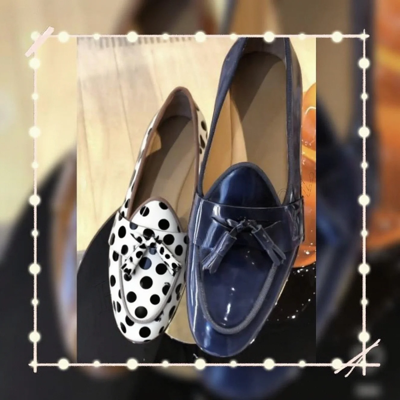 

Black Match Black Polka Dots Men Shoes Fringe Decor Men's Dress Shoes Gentlemen Slip on Party Shoes Big Size 47 Sprig Autumn