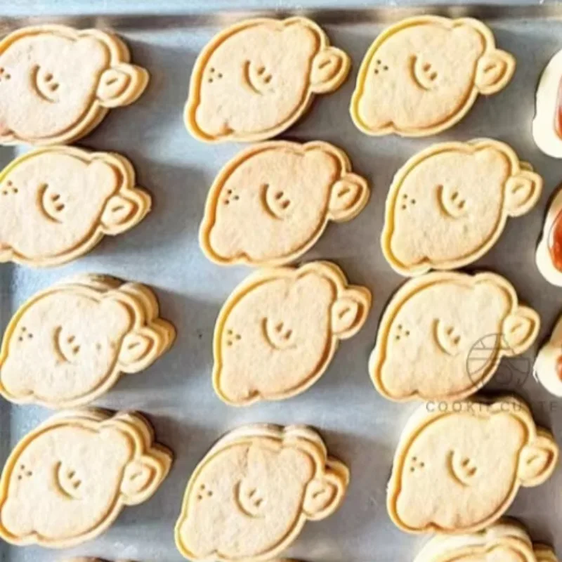 Cortador de galletas en forma de limón, molde para galletas de azúcar y Fondant, frutas, limones, plástico prensable, sello para galletas, suministros para hornear pasteles