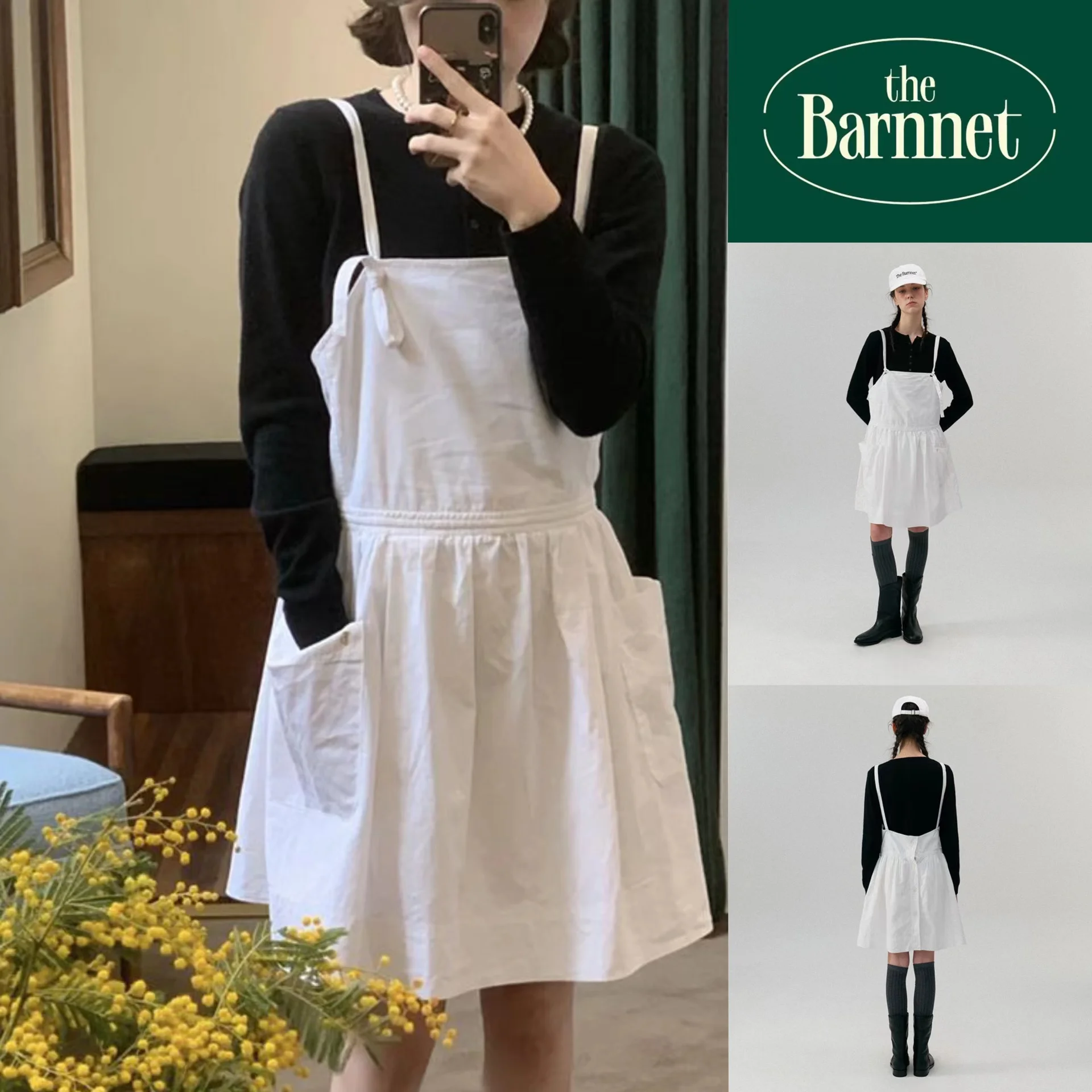 Faionable alça ajustável em camadas Dr primavera verão cintura alta linha A longo Sve Color Commute Sle feminino Dr