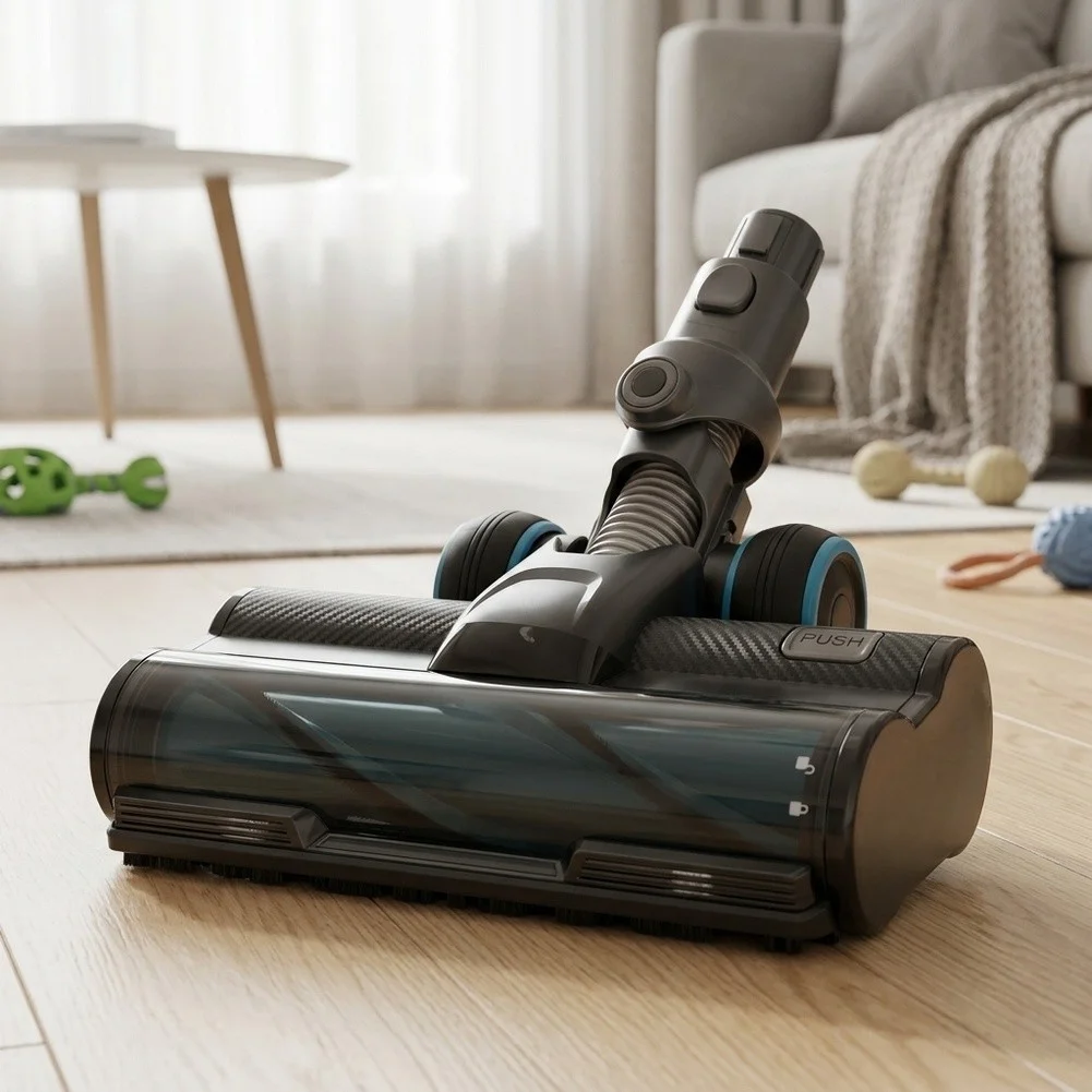 Cordless Vacuum Part Electric Brush Head For Home Floor Cleaning As Shown Multi-surface Brush Head Cleaning Tool