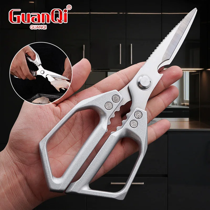 

Kitchen Scissors Multi-functional Scissors Stainless Steel Cooking Tool Food Scissor For Chicken Vegetable Barbecue Meat Fish