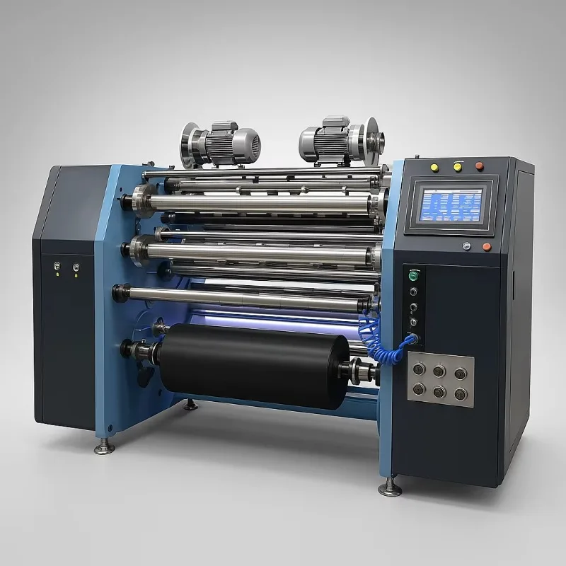 Thermal Transfer Ribbon Barcode Wax Ribbon Slitter Rewinder Machine Slitting Machine Slitting Rewinding Machine For Labels