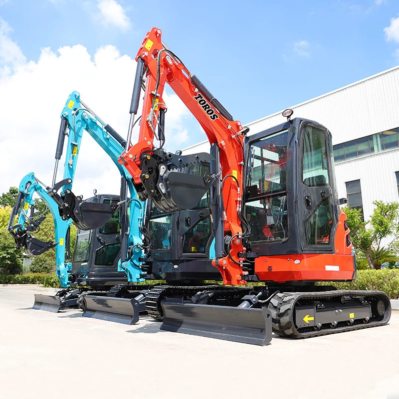 4 ton Hot Selling China Latest Hydraulic Mini Wheel Excavator Price New Excavators 3.5t Customized