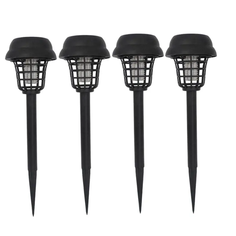 abmr-4pcs-ソーラー式虫除け器-蚊取りランプ-屋外防水ledライト-庭、芝生、キャンプ用