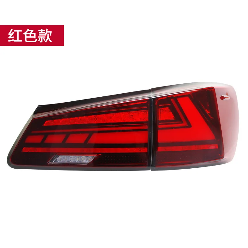Pair LED Taillight Assembly For 2006-2012 Lexus IS250 IS300 taillight modified LED running light flow turn signal ,brake light image 3