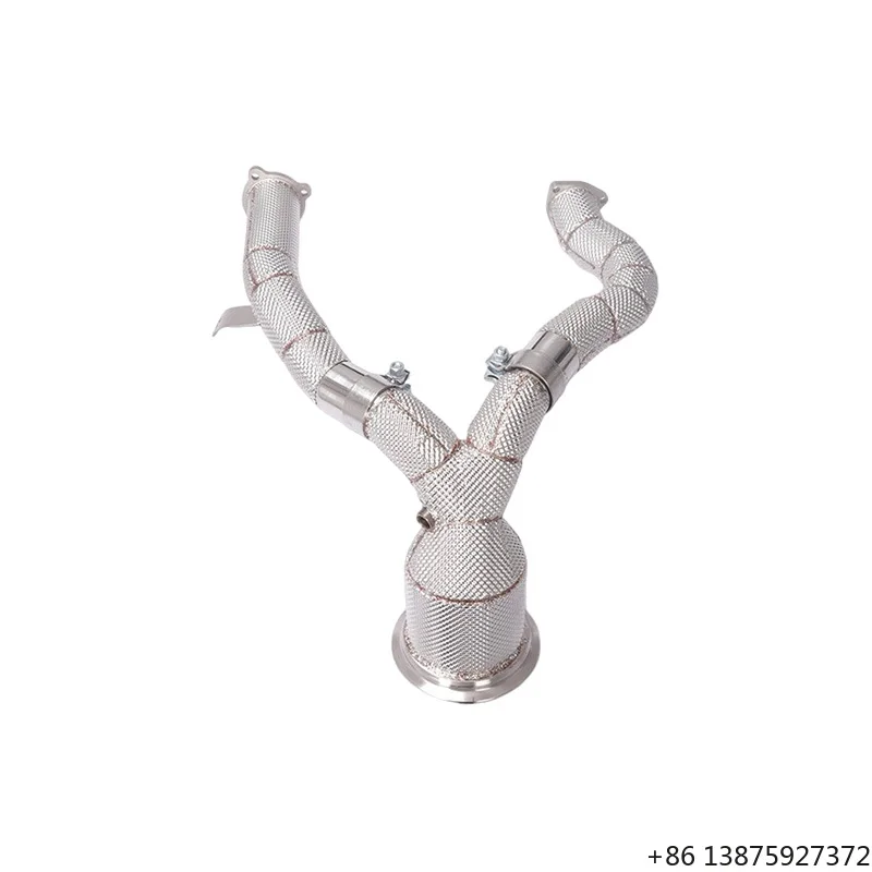 

Entry Level Stainless Steel Exhaust Pipe System for A6 A7 C8 3.0T Titanium Head Section Exhaust Header