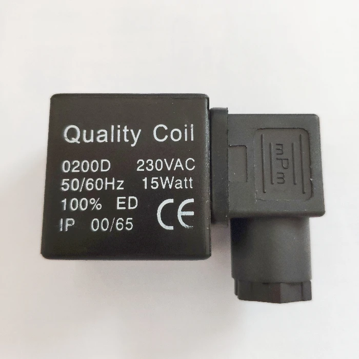 

0200D air compressor drain valve coil timing drain valve solenoid valve coil 0200D 230V 15watt